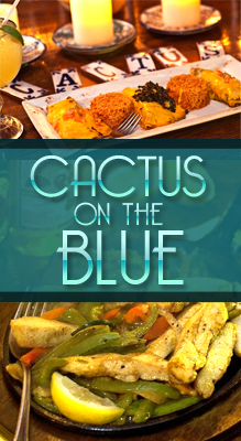 Cactus on the Blue St. John Restaurant, USVI Cactus on the Blue St. John Restaurant, USVI